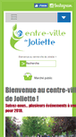 Mobile Screenshot of centrevilledejoliette.qc.ca