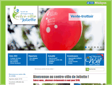 Tablet Screenshot of centrevilledejoliette.qc.ca